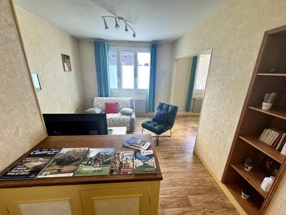 Appartement Proche De L'Hyper-Centre Avec Garage Caen Bagian luar foto